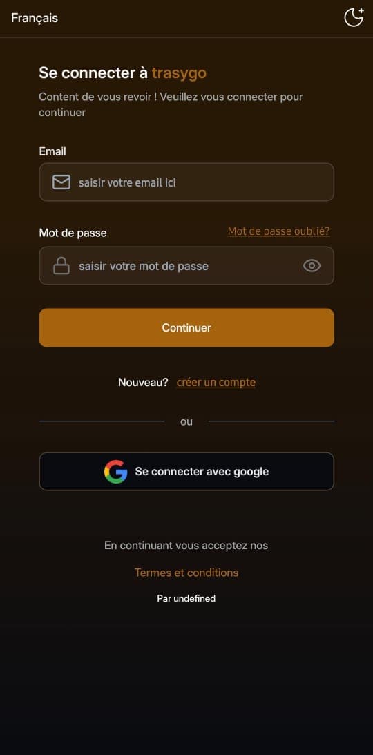 Trasy Go iOS App